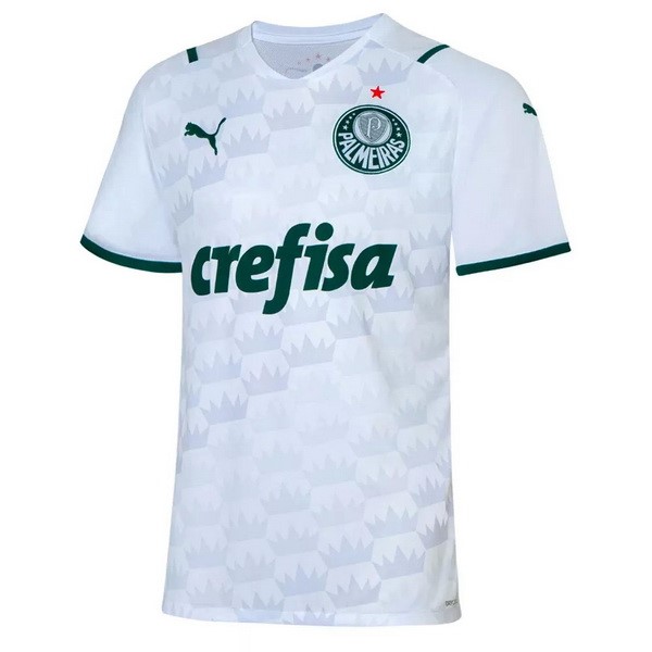 Tailandia Camiseta Palmeiras Replica Segunda Ropa 2021/22 Blanco